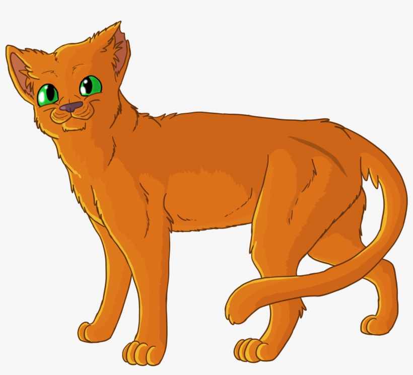 Fireheart - Fire Heart Cat Png, transparent png download