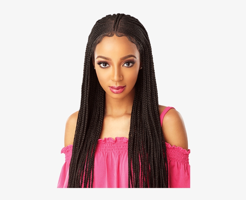 Fulani Cornrow - Lace Wig, transparent png download