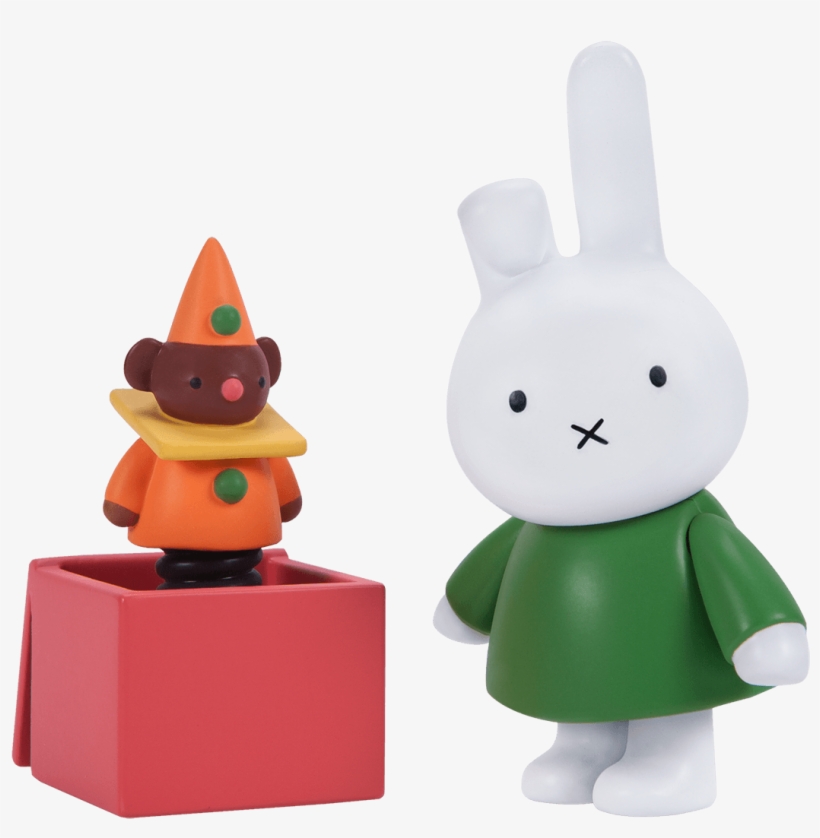 Dan & Jack In The Box Figure Pack - Miffy Jack In The Box, transparent png download