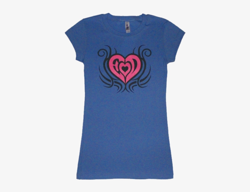 "heart Of Fire" Ladies Fitted " - Heart, transparent png download