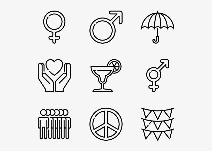 World Pride - Event Icons, transparent png download