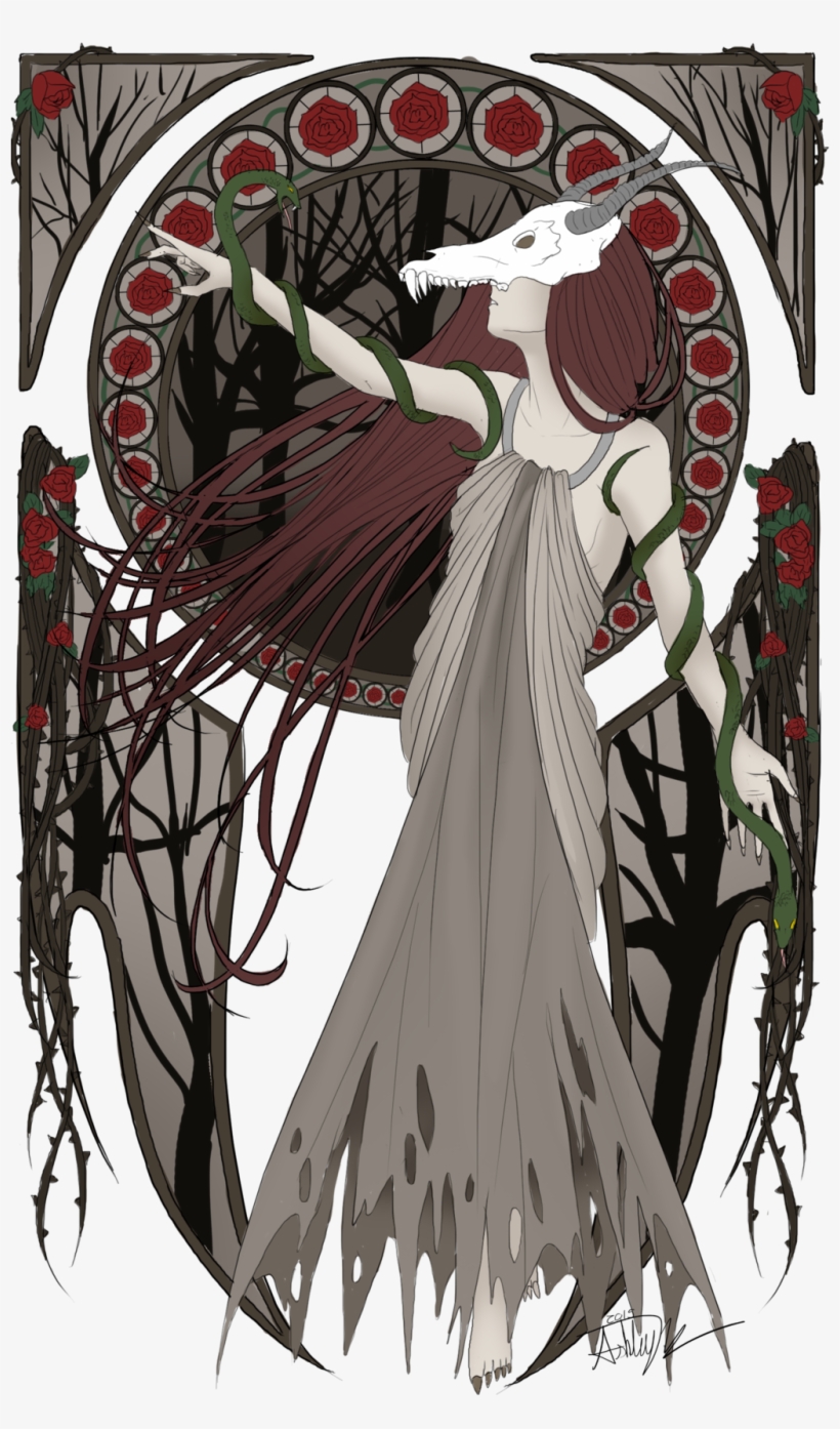 In Finnish Folklore, Ajatar Is A Spirit Known As "devil - Ajatar Mythology, transparent png download