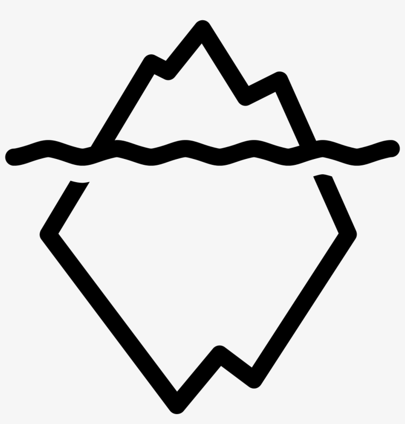 Iceberg Icon, transparent png download