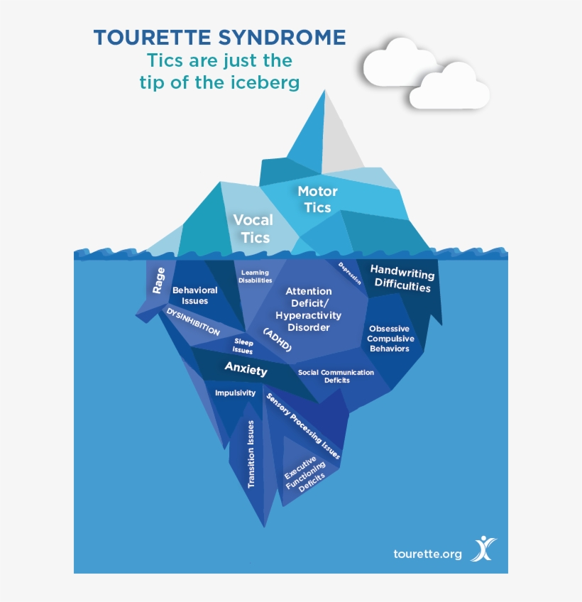 Iceberg Illustration Poster - Tourettes Iceberg, transparent png download