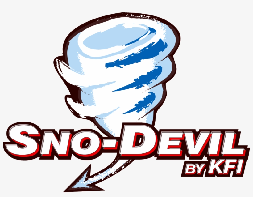 Sno-devil Logo - Snow Shovel, transparent png download