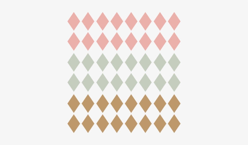 Pastel Diamond Border Sticker - Purple And Gold Stripe, transparent png download
