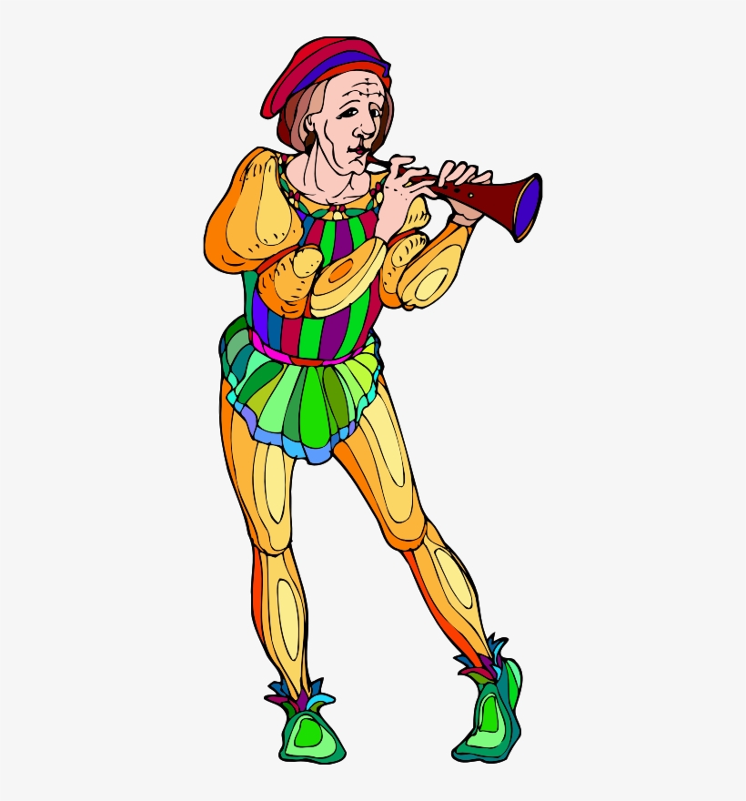 Shakespeare Clipart Transparent - Shakespeare Characters Musician 1, transparent png download