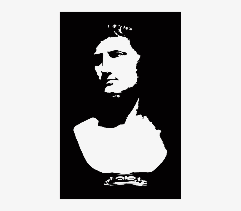 Lumen, Europe, Design, Roman, Statue, Bust, Study - Statue Bust Vector, transparent png download