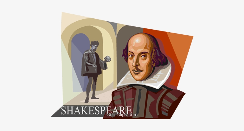 William Shakespeare Royalty Free Vector Clip Art Illustration - Illustration, transparent png download