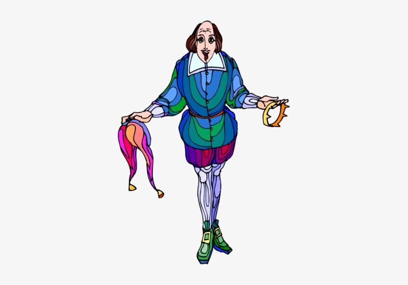 Svg Royalty Free Library Funny In Action Come Hither - Clipart William Shakespeare, transparent png download