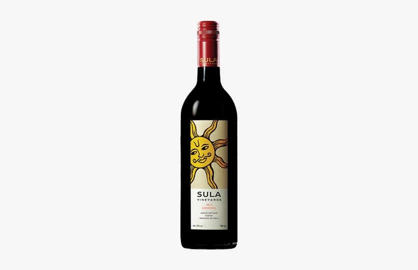 Zinfandel - Sula Red Wine, transparent png download