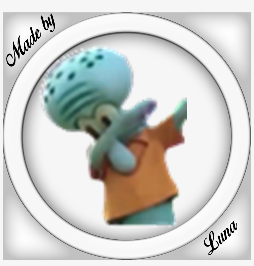 Dab Squidward Png - Squidward Dab Imgur, transparent png download