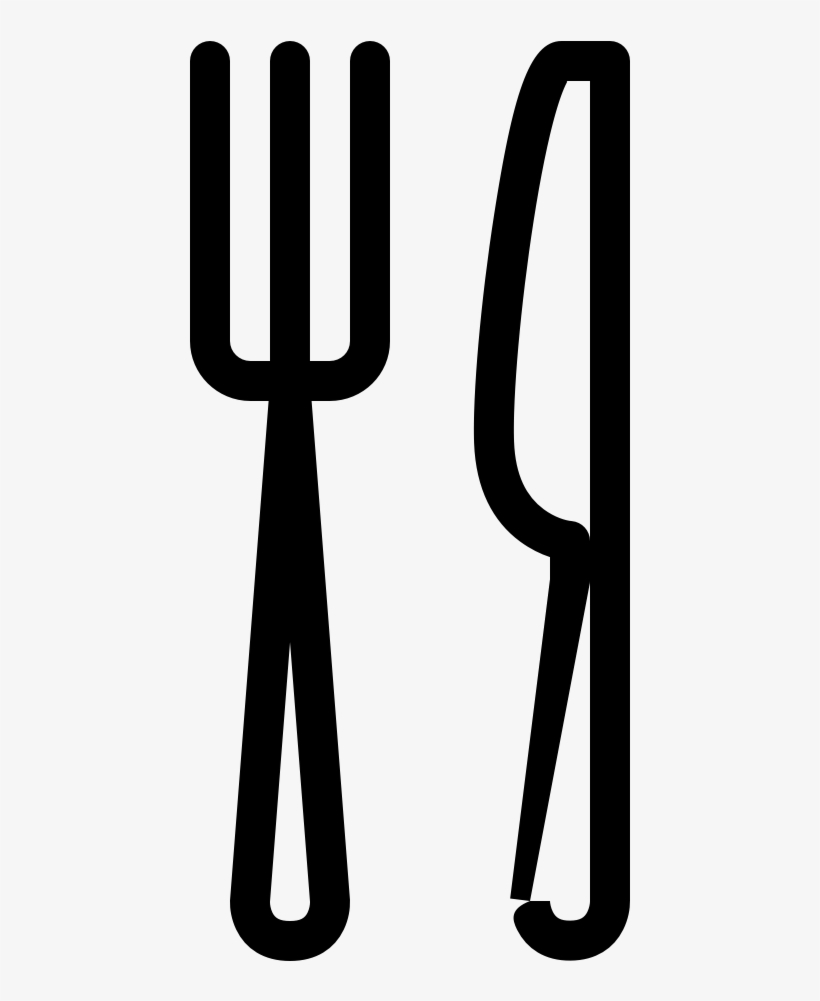 Food Utensils Fork Knife, transparent png download