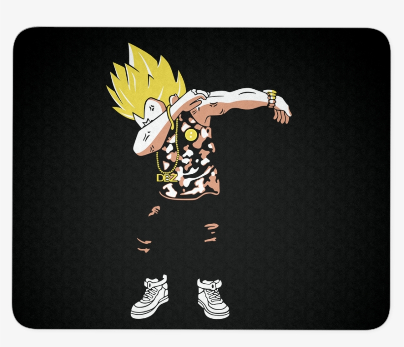 Super Saiyan Vegeta Dab Dance Mouse Pad - Songoku Dab, transparent png download