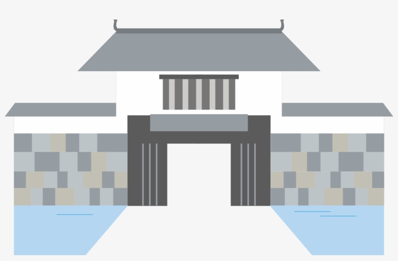 Castle Tower Vector - Architecture, transparent png download