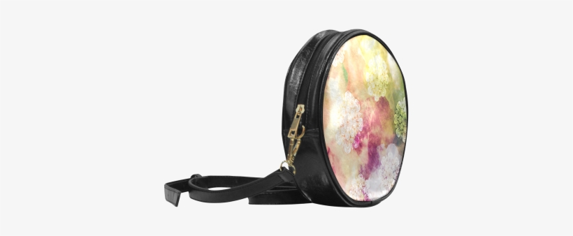 Watercolor Lotus Mandala Pattern - Messenger Bag, transparent png download