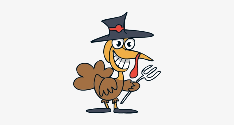 Thanksgiving Clipartaz Free Collection Clip Art Hat - Thanksgiving Day Turkey Transparent Clipart, transparent png download