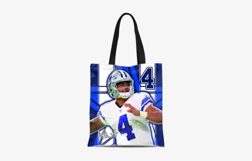 Dak Prescott Tote - Tote Bag, transparent png download