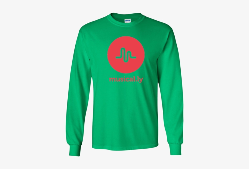 Musically Youth Ls T Shirt Irish Green / Ys T Shirts - Long-sleeved T-shirt, transparent png download