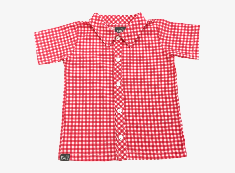 Red Gingham Party Shirt - Ctracr Rooster And Chicken Guest Towel - Red Ca. 40cm, transparent png download