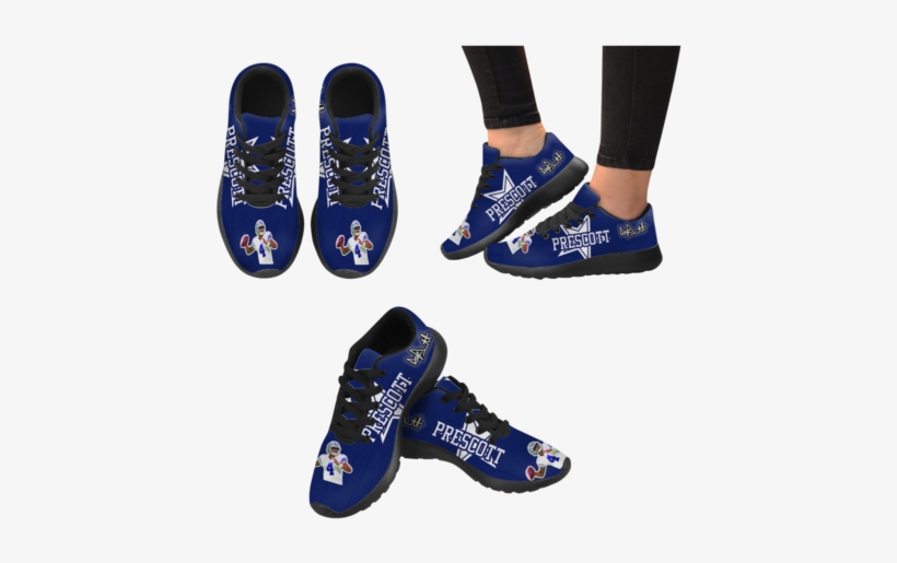 Dak Prescott Sneakers - Golden Retriever Halloween Black Sneakers Size 13-15, transparent png download