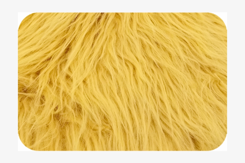 Gold Luxury Shag Faux Fur (limited Availability) - Limited Availability, transparent png download