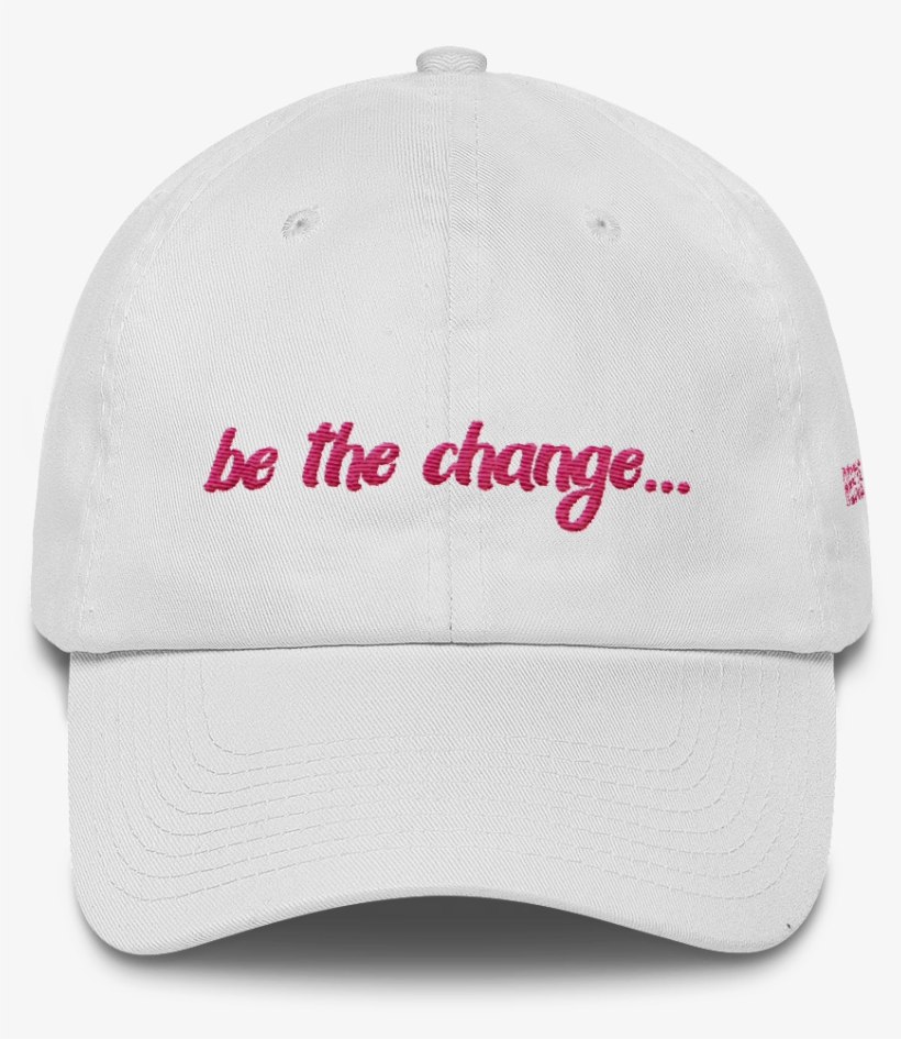 Image Of Be The Change - Tiger Dad Hat - White, transparent png download