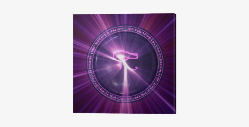 The Eye Of Ra, Button Illuminated From Behind - Karma Affects Everyone [book], transparent png download