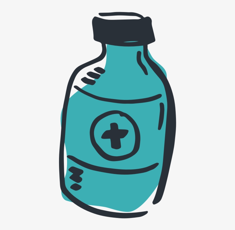 Glass Bottle, transparent png download