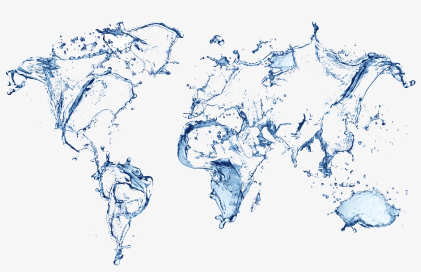 Water World Map Of Waterworld Global Great Lakes Food - Save Water In The World, transparent png download
