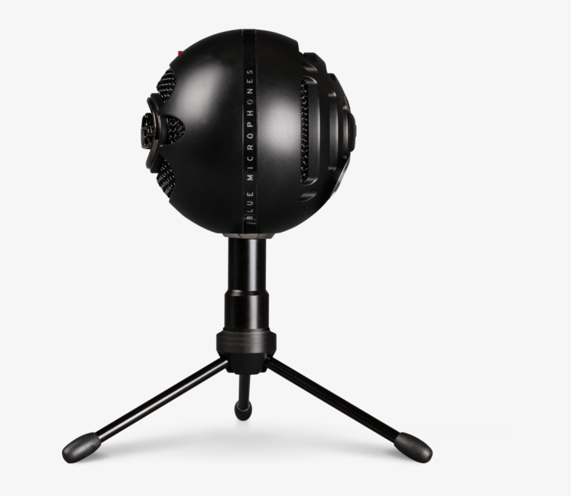 Capture Your Voice With Stunning Quality - Blue Microphones Snowball - Gloss Black (usb Dual-capsule, transparent png download