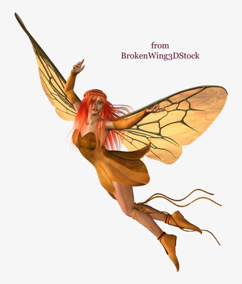 Autumn By Brokenwing Dstock Image Royalty Free Download - Autumn Fairy Png, transparent png download