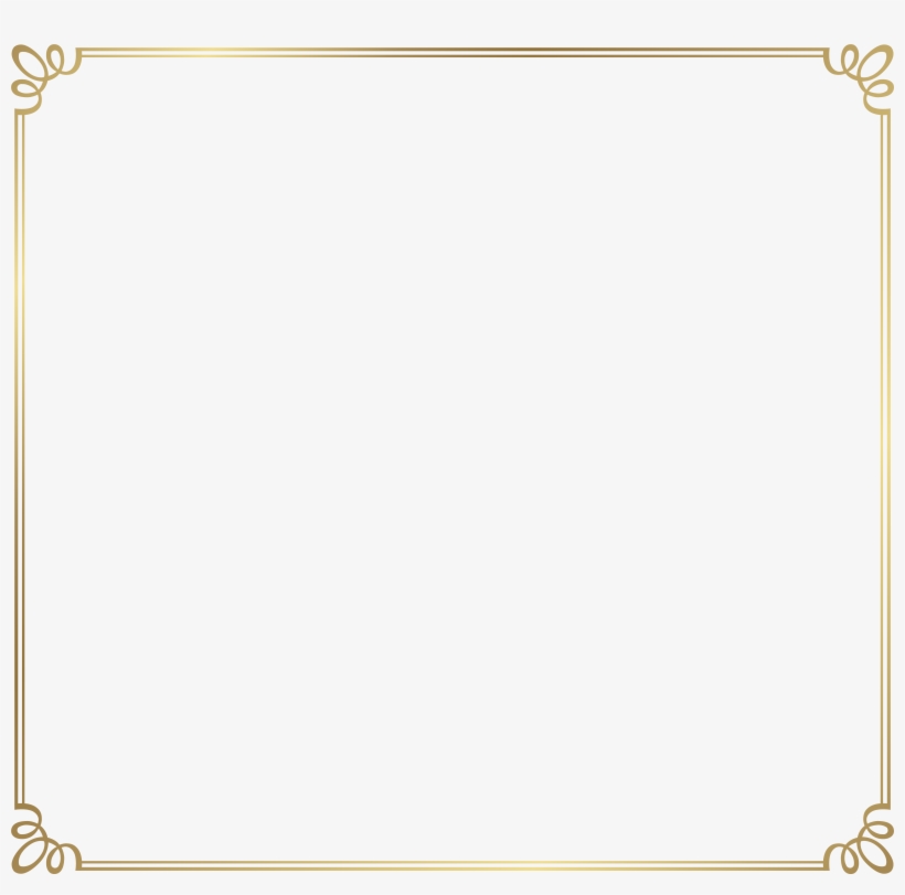 Fancy Frame Border Transparent - Parallel, transparent png download