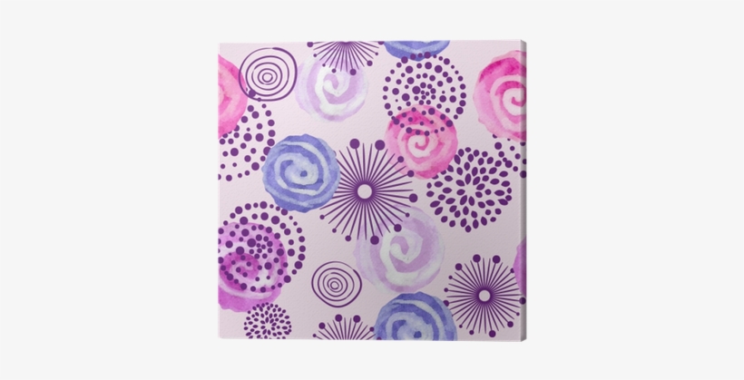 Watercolor Seamless Pattern In Purple, Lilac And Pink - Fondos Para Decorar Color Morado, transparent png download