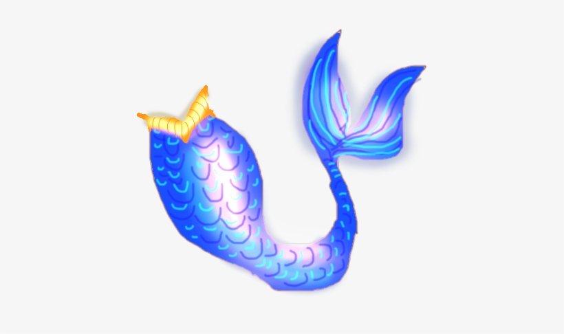 Mermaid Tail ❤ ❀png❀ - Illustration, transparent png download