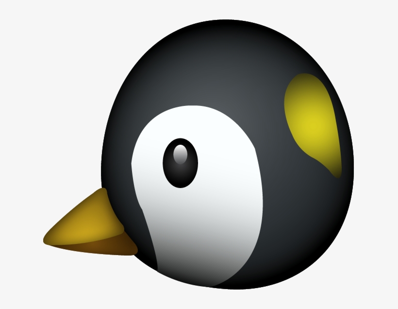 Download Ai File - Penguin Emoji Clip Art, transparent png download