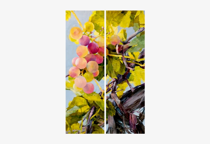 Grape Diptych - Grape, transparent png download