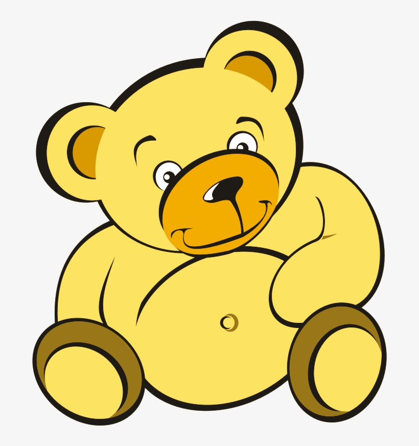 Medium Image - Teddy Bear Image Outline, transparent png download