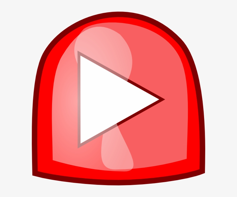 Original Png Clip Art File Red Play Button Svg Images, transparent png download