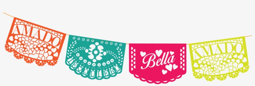 Collection Of Mexican - Papel Picado Mexicano Png, transparent png download