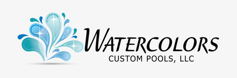 Watercolors Custom Pools Watercolors - Atlanta, transparent png download