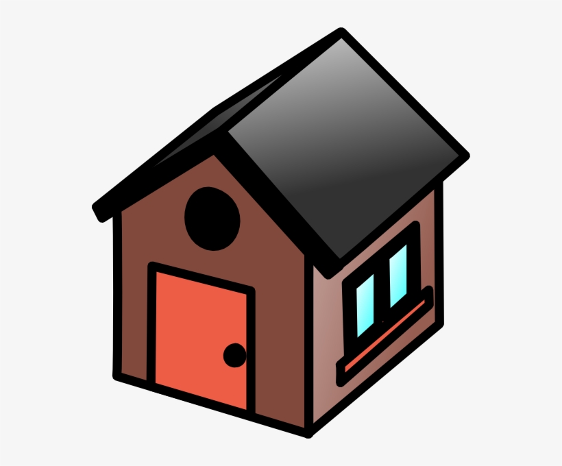 Brown House Icon Svg Clip Arts 552 X 600 Px, transparent png download