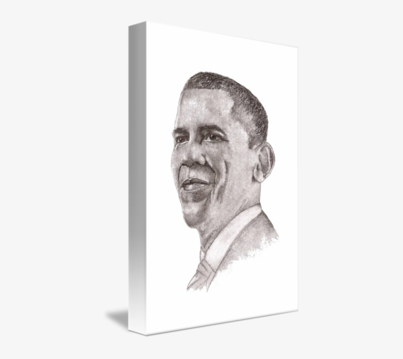 President Barack Obama By Nan Wright Clip Freeuse - Barack Obama, transparent png download