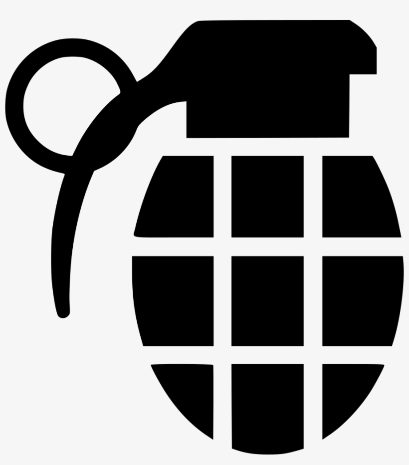 Grenade Svg Png Icon Free Download - Grenade Icon Png, transparent png download