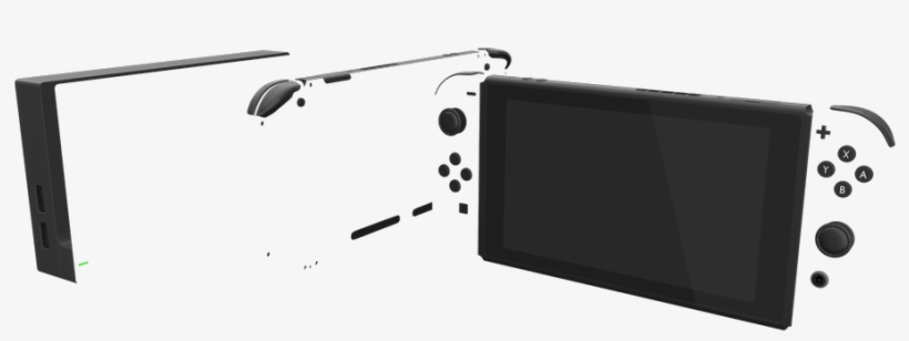 Original Nintendo Switch Painted - Nintendo Switch Custom Colors, transparent png download