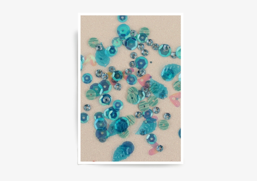 Mermaid Tale Premium Sequins - Motif, transparent png download