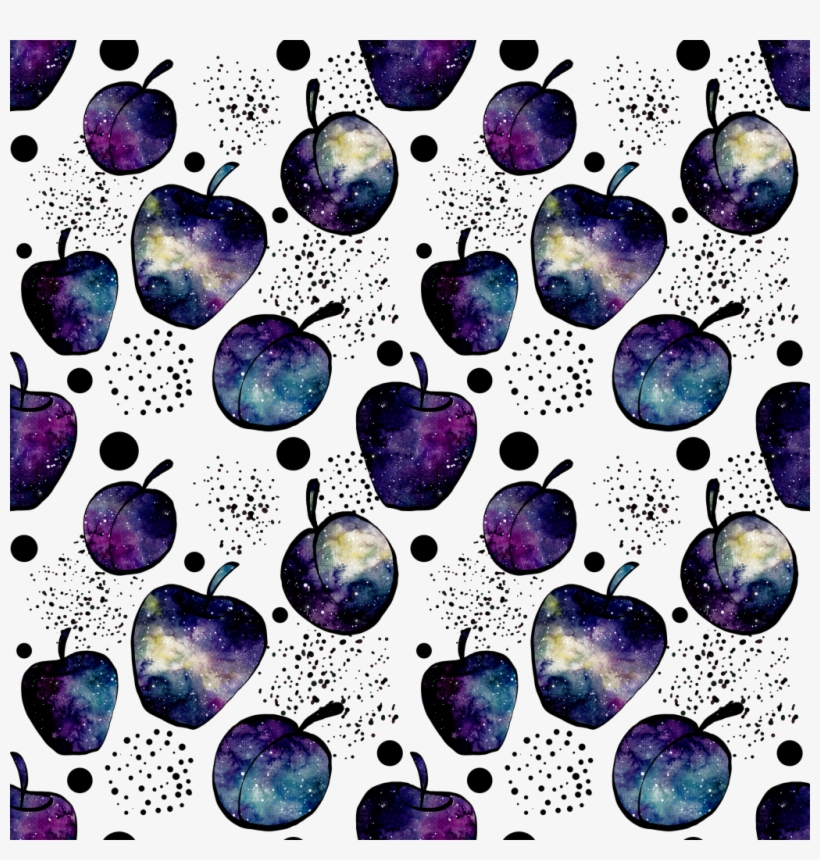 Hand Painted Watercolor Apple Background Illustration - Watercolor Painting, transparent png download