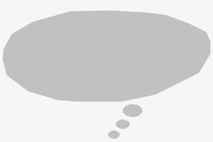 This Free Icons Png Design Of Thought Bubble, transparent png download