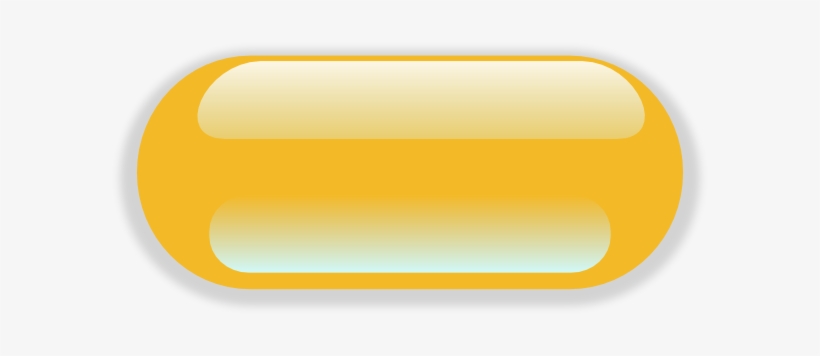 Yellow Button Pill Svg Clip Arts 600 X 276 Px, transparent png download