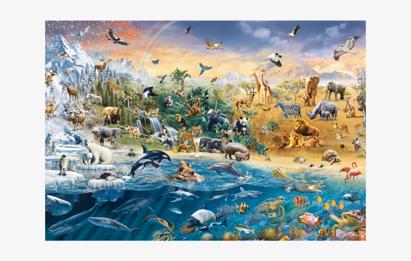 Our Wild World - Ravensburger Puzzle 1500 Piece, transparent png download